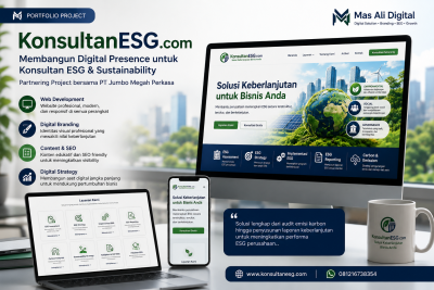 KonsultanESG.com — Membangun Digital Presence untuk Konsultan ESG & Sustainability
